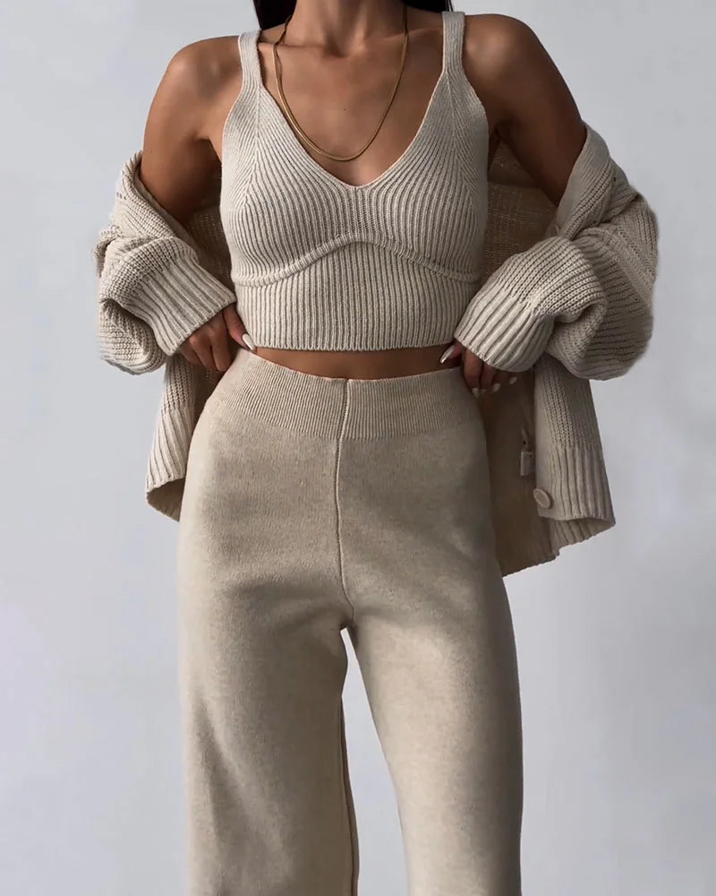 Eugene™ | Tredelt oversized striksæt